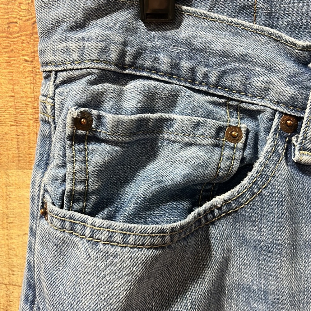 Levi's 505 Men's Blue Jeans 36/32 - Picture 4 of 7